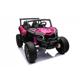 Pink UTV X3 Off-Road Vehicle for Kids