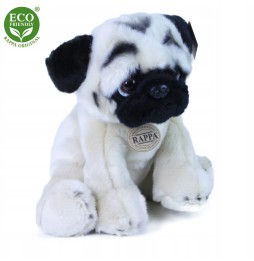 Realistic Pug Plush Toy 30 cm