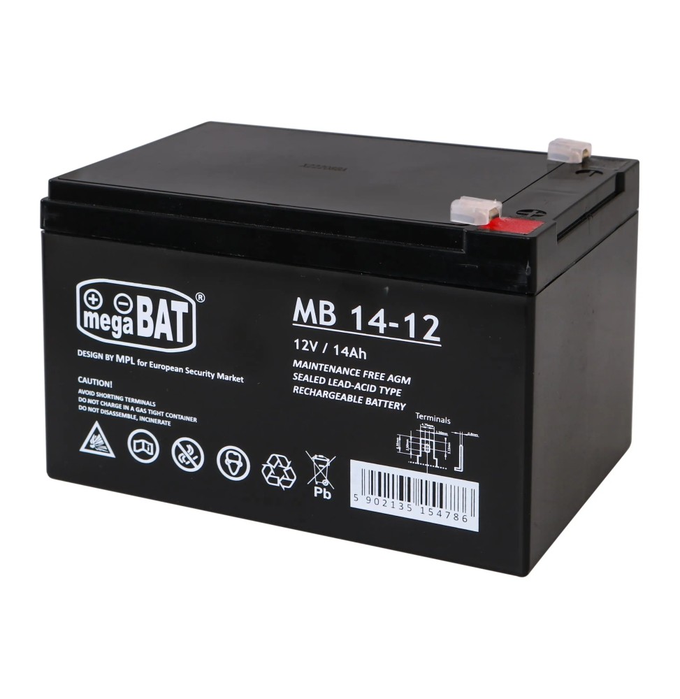 Gel Battery 12V/14Ah for Kids