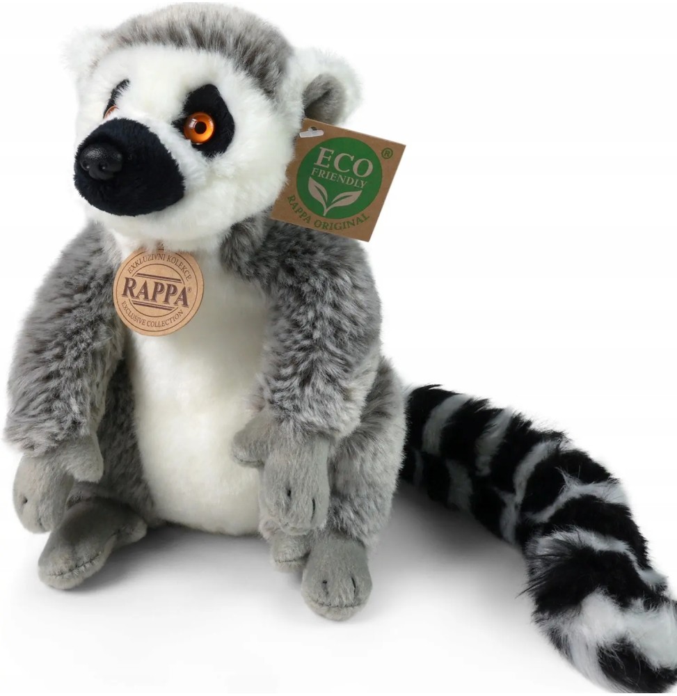 Maskotka lemura 22cm z eco plush Maskotka lemura 22cm z eco plush