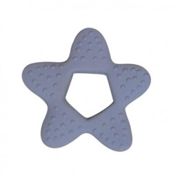 Filibabba sensory teething star powder blue