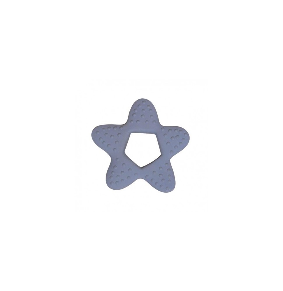 Filibabba sensory teething star powder blue