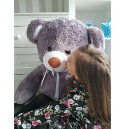 Large Gray Teddy Bear 160 cm