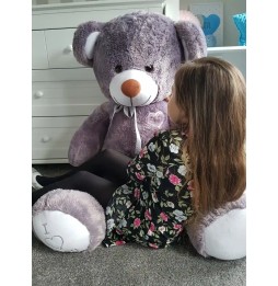 Large Gray Teddy Bear 160 cm