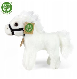 White Plush Horse Rappa 20 cm