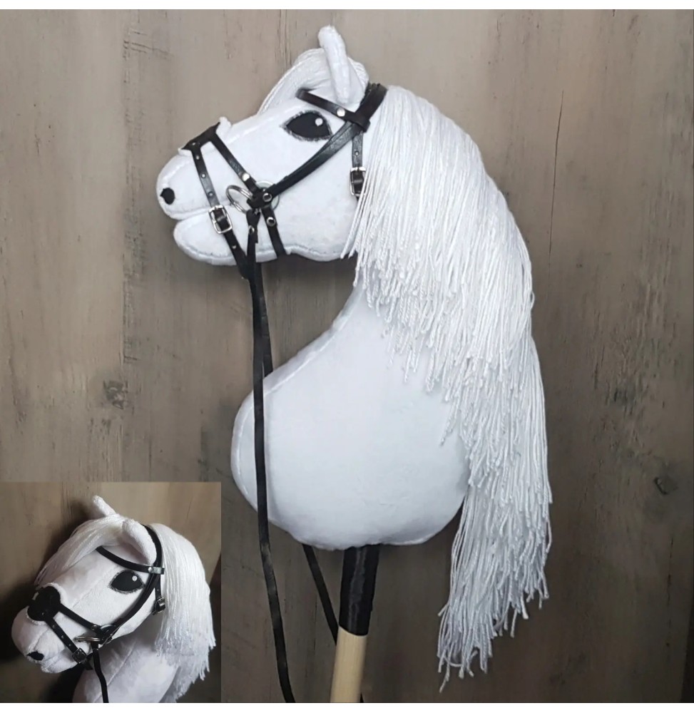 Magic hobby horse white - handcrafted