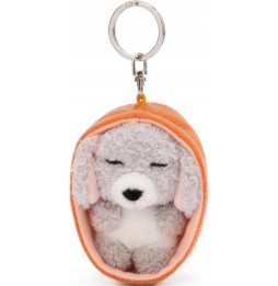 Nici Green 49991 Sleeping Puppy Keychain 8 cm