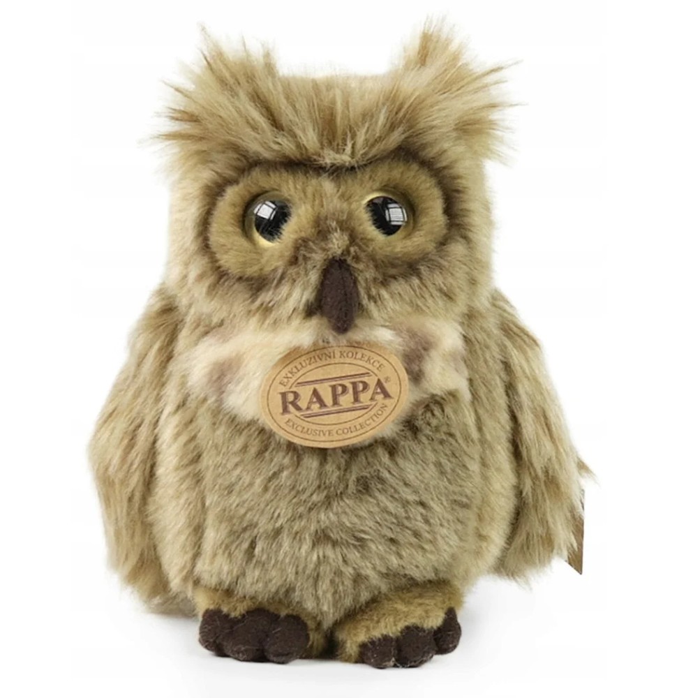 Jucărie Pluș Pufos Owl 17cm Rappa