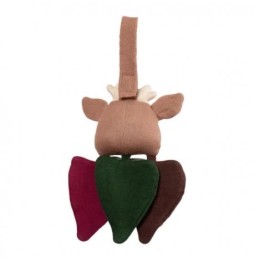 Filibabba Plush Sensory Pendant Fawn Bea