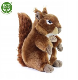 Realistic 24 cm Squirrel Plush Toy