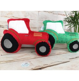 Personalized Plush Tractor for Kids