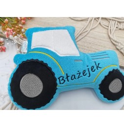 Personalized Plush Tractor for Kids