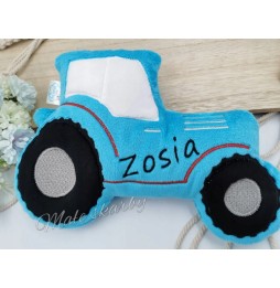 Personalized Plush Tractor for Kids