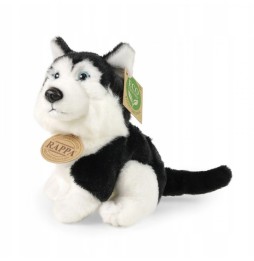 16 cm Black Husky Plush Toy Rappa