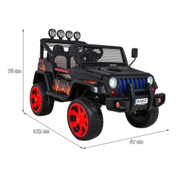 Autko terenowe Raptor Drifter z pilotem i napędem 4x4