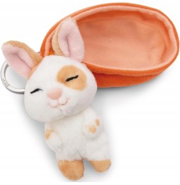 Sleeping Bunny Keychain NICI 8 cm