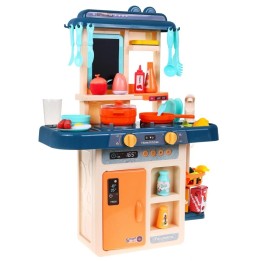 Colorful Kitchen for Kids with Steaming Burner