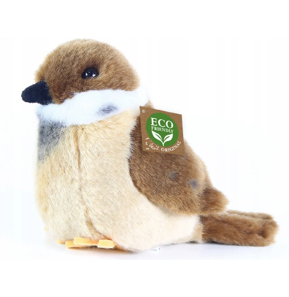 Eco Friendly Sparrow Plush Toy 13 cm