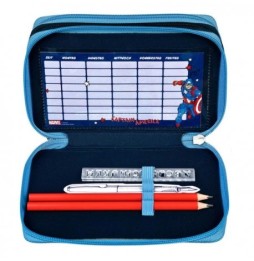 Triple Avengers Pencil Case for Kids