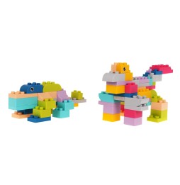 Soft Blocks Set 126 Pieces for Kids 3+