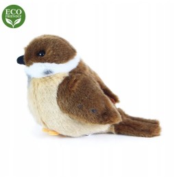 Eco Friendly Sparrow Plush Toy 13 cm