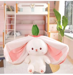 Strawberry Bunny Plush 2in1 35cm