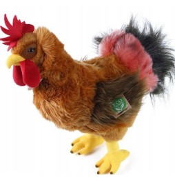 Eco Friendly Rooster Plush Toy 36cm Rappa