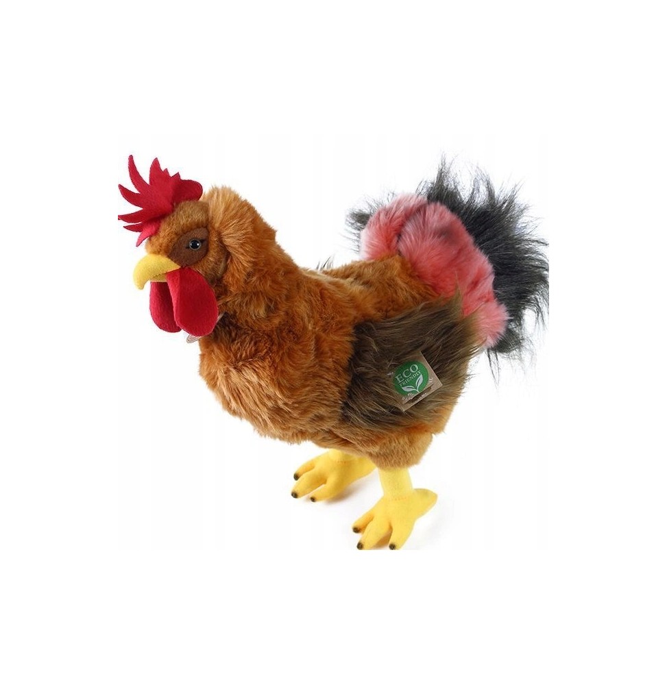 Eco Friendly Rooster Plush Toy 36cm Rappa