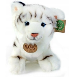 25 cm White Tiger Plush Toy Rappa