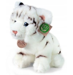 25 cm White Tiger Plush Toy Rappa