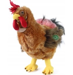 Eco Friendly Rooster Plush Toy 36cm Rappa