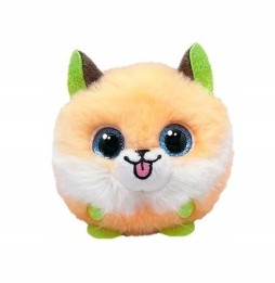 Beanie Balls Orange Fox Plush Toy