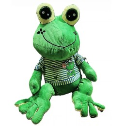 Green Frog in Sweater 90 cm XXL Plush Toy