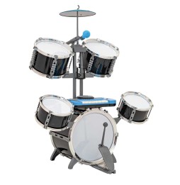 Huge Drum Set with Keyboard for Kids