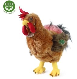 Eco Friendly Rooster Plush Toy 36cm Rappa