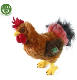 Eco Friendly Rooster Plush Toy 36cm Rappa