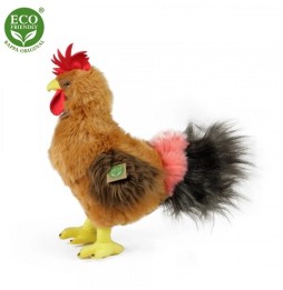 Eco Friendly Rooster Plush Toy 36cm Rappa