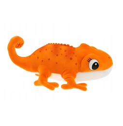 Orange Chameleon Plush Toy 45 cm