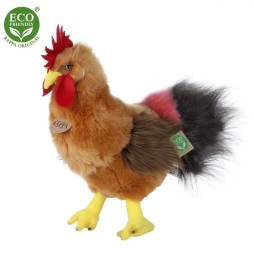 Eco Friendly Rooster Plush Toy 36cm Rappa