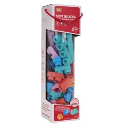 44 Piece Soft Block Set for Kids Aged 3+