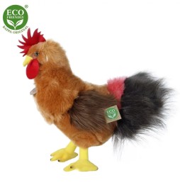 Eco Friendly Rooster Plush Toy 36cm Rappa