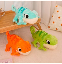 Orange Chameleon Plush Toy 45 cm