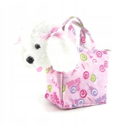 Dancing Puppy in Bowtie Bag