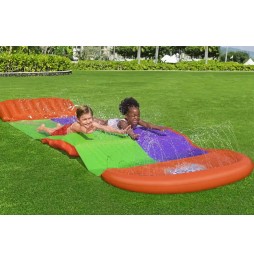 Tobogan acvatic SplashCoaster 488cm 2 copii