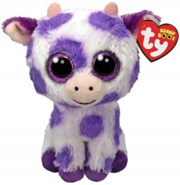 Purple Cow Ethel 15 cm Plush Toy