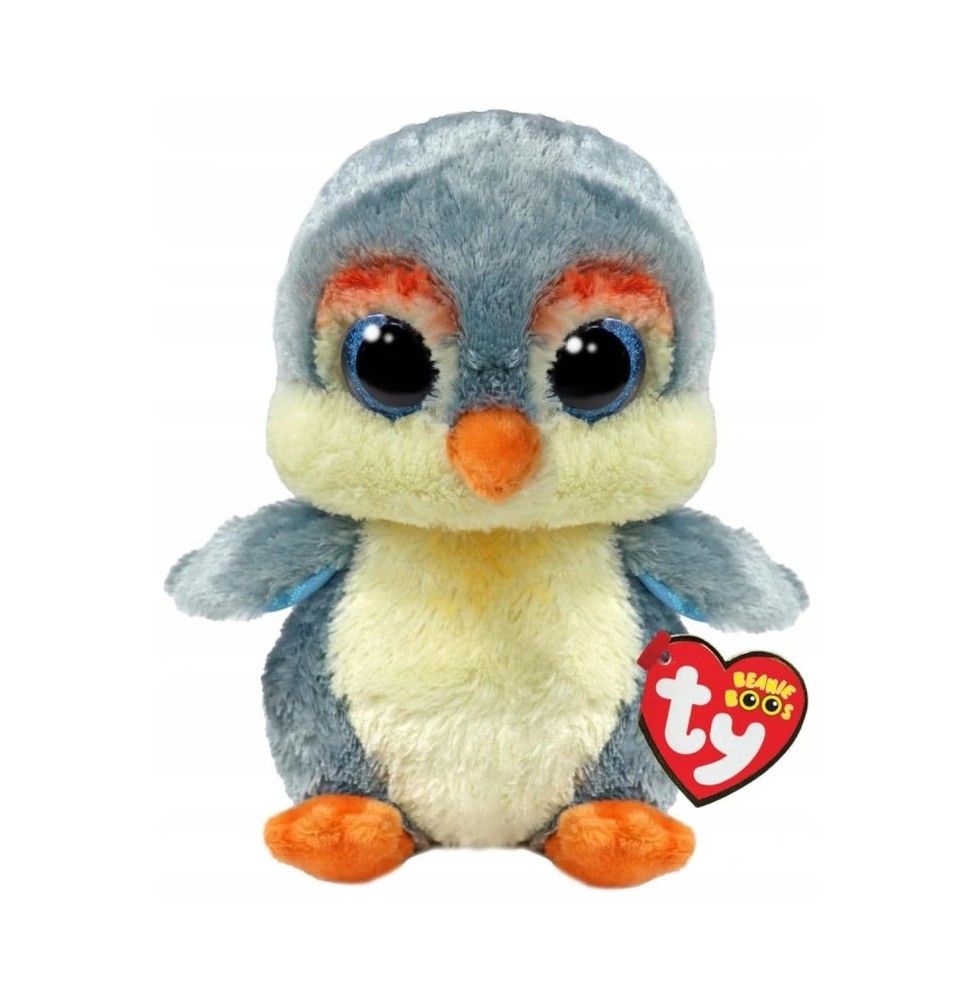 Jucărie Beanie Boos Pinguin Gri 15 cm