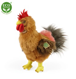 Eco Friendly Rooster Plush Toy 36cm Rappa