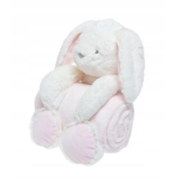 Plush Bunny with Blanket for Kids