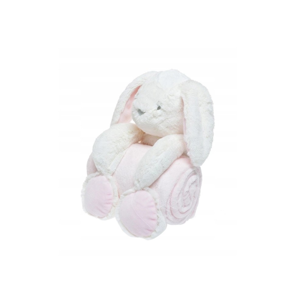 Plush Bunny with Blanket for Kids