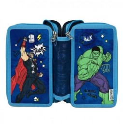 Triple Avengers Pencil Case for Kids